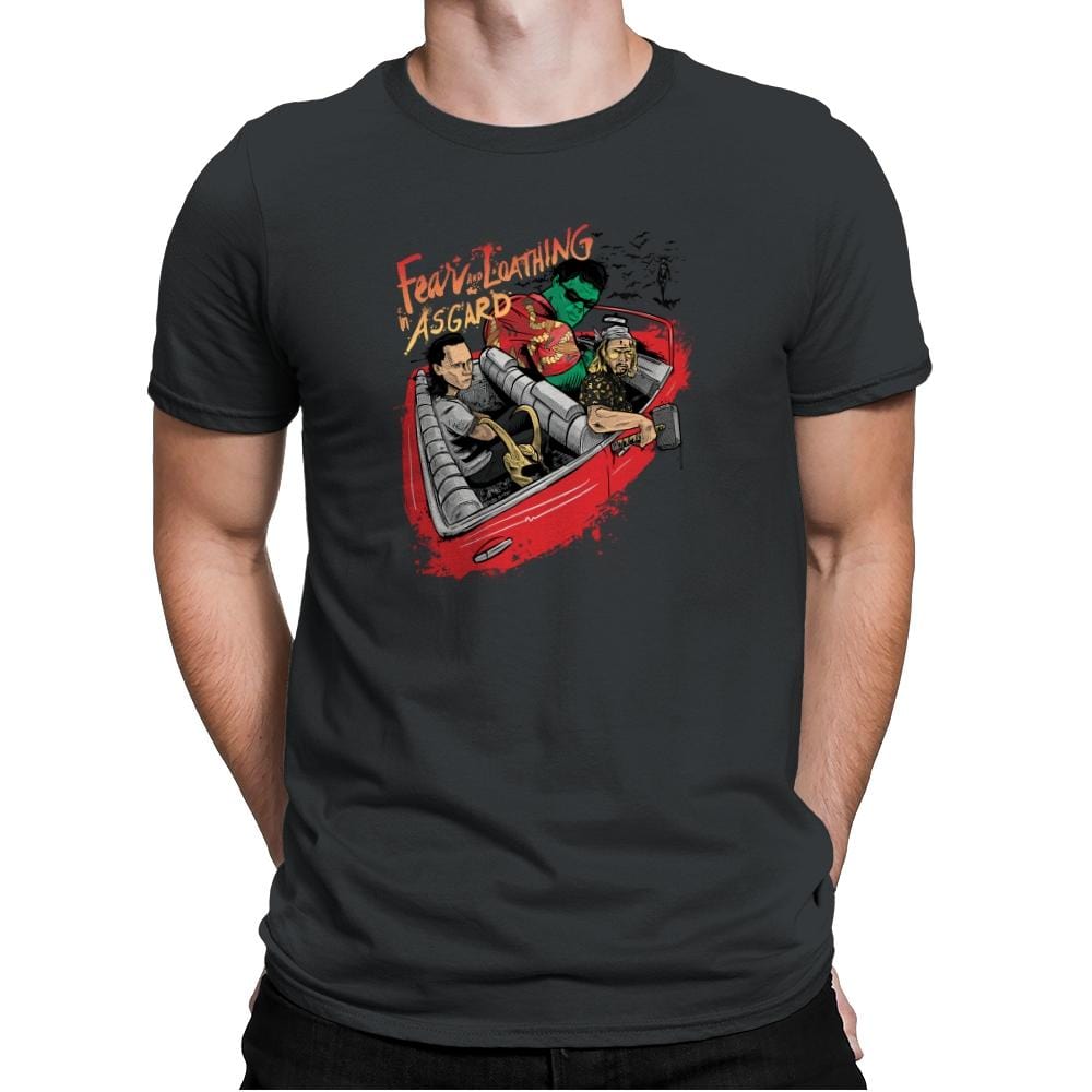 Fear and Loathing in Asgard Exclusive - Mens Premium T-Shirts RIPT Apparel Small / Heavy Metal