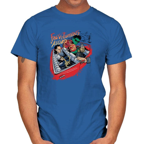 Fear and Loathing in Asgard Exclusive - Mens T-Shirts RIPT Apparel Small / Royal