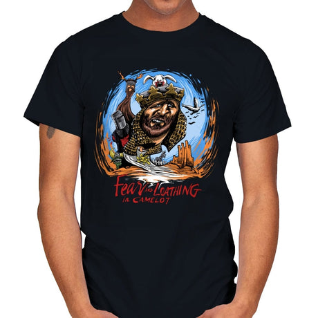 Fear and Loathing in Camelot - Mens T-Shirts RIPT Apparel Small / Black