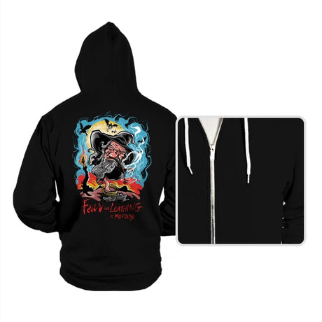 Fear and Loathing in Mordor - Hoodies Hoodies RIPT Apparel Small / Black