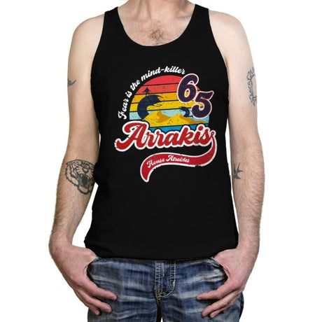 Fear is the Mind Killer - Tanktop Tanktop RIPT Apparel X-Small / Black
