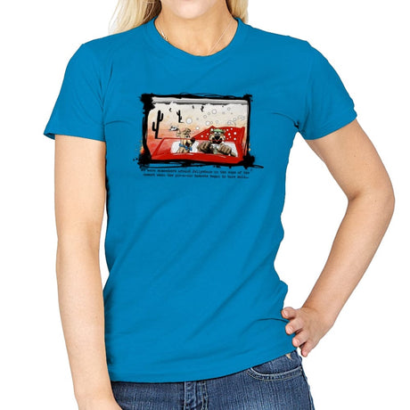 Fear & Loathing in Jellystone - Womens T-Shirts RIPT Apparel Small / Sapphire
