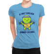 Feel The Burn - Womens Premium T-Shirts RIPT Apparel Small / Turquoise