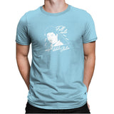 Felt Cute Might Delete AC - Mens Premium T-Shirts RIPT Apparel Small / Light Blue