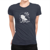 Felt Cute Might Delete AC - Womens Premium T-Shirts RIPT Apparel Small / Indigo