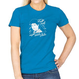 Felt Cute Might Delete AC - Womens T-Shirts RIPT Apparel Small / Sapphire