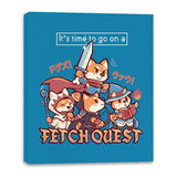 Fetch Quest - Canvas Wraps Canvas Wraps RIPT Apparel 16x20 / Sapphire