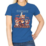 Fetch Quest - Womens T-Shirts RIPT Apparel Small / Royal