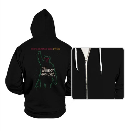 Fett Against - Hoodies Hoodies RIPT Apparel Small / Black