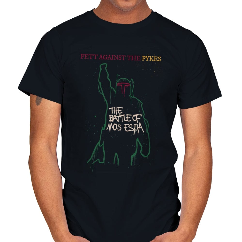 Fett Against - Mens T-Shirts RIPT Apparel Small / Black