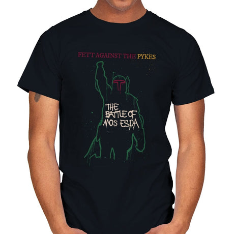 Fett Against - Mens T-Shirts RIPT Apparel Small / Black