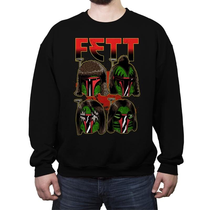 FETT - Crew Neck Sweatshirt Crew Neck Sweatshirt RIPT Apparel Small / Black