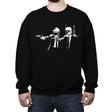 Fett Fiction - Crew Neck Sweatshirt Crew Neck Sweatshirt RIPT Apparel Small / Black