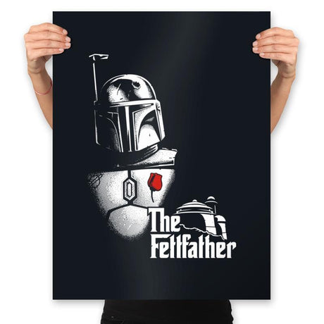 FettFather - Prints Posters RIPT Apparel 18x24 / Black
