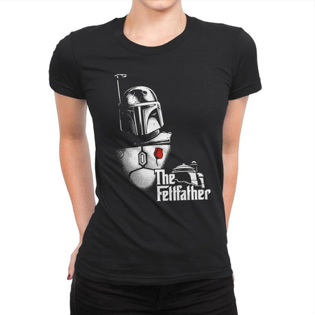 FettFather - Womens Premium T-Shirts RIPT Apparel Small / Black