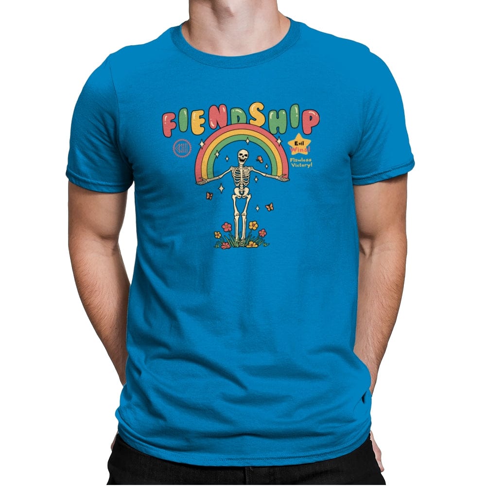 Fiendship - Mens Premium T-Shirts RIPT Apparel Small / Turqouise
