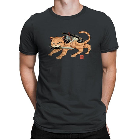 Fierce Catana - Mens Premium T-Shirts RIPT Apparel Small / Heavy Metal