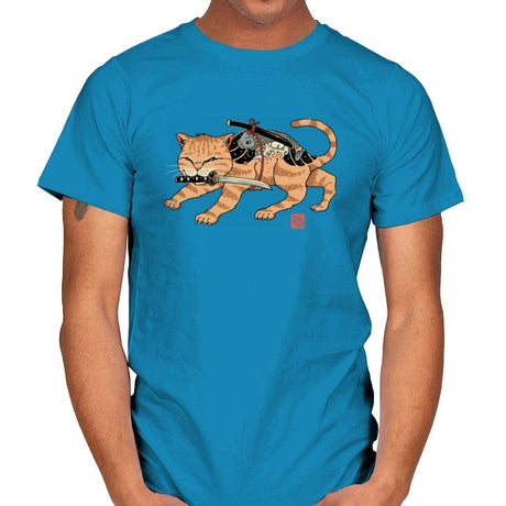 Fierce Catana - Mens T-Shirts RIPT Apparel Small / Sapphire