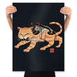 Fierce Catana - Prints Posters RIPT Apparel 18x24 / Black