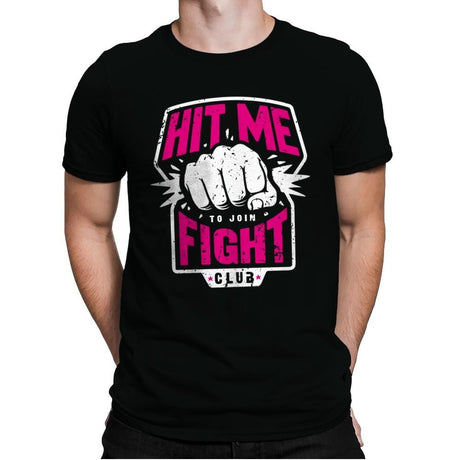 Fight Club Entrance - Mens Premium T-Shirts RIPT Apparel Small / Black