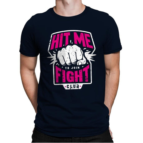 Fight Club Entrance - Mens Premium T-Shirts RIPT Apparel Small / Midnight Navy