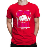 Fight Club Entrance - Mens Premium T-Shirts RIPT Apparel Small / Red