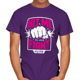 Fight Club Entrance - Mens T-Shirts RIPT Apparel Small / Purple