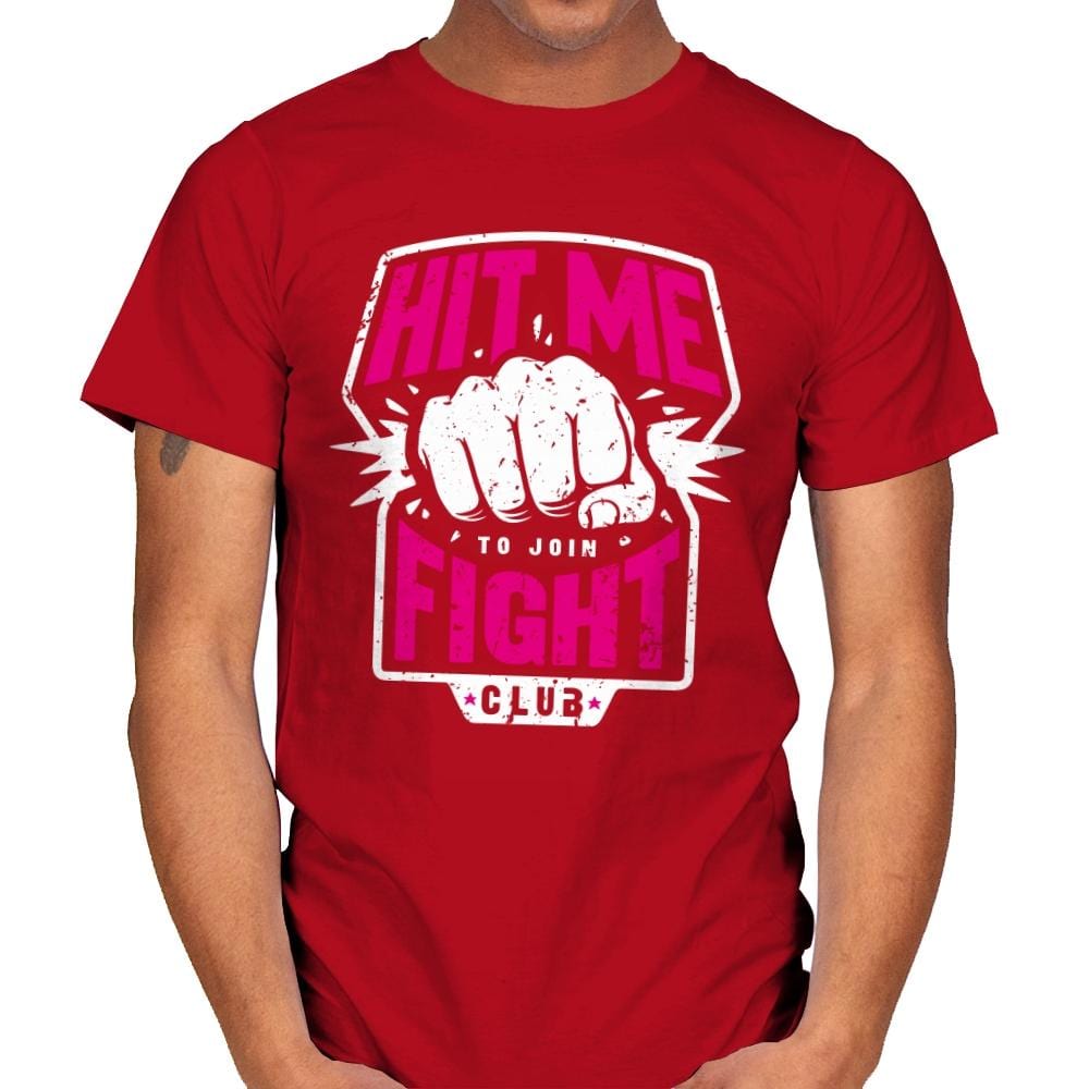 Fight Club Entrance - Mens T-Shirts RIPT Apparel Small / Red