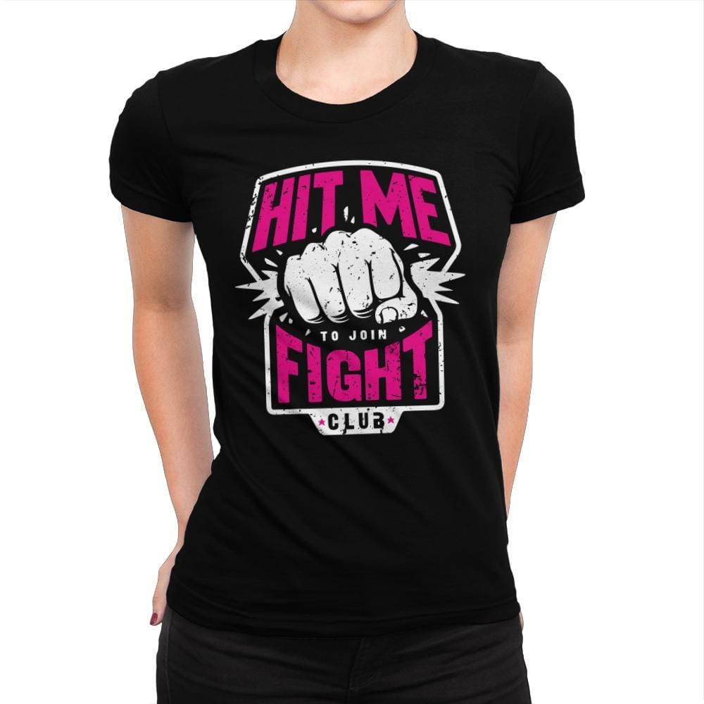 Fight Club Entrance - Womens Premium T-Shirts RIPT Apparel Small / Indigo
