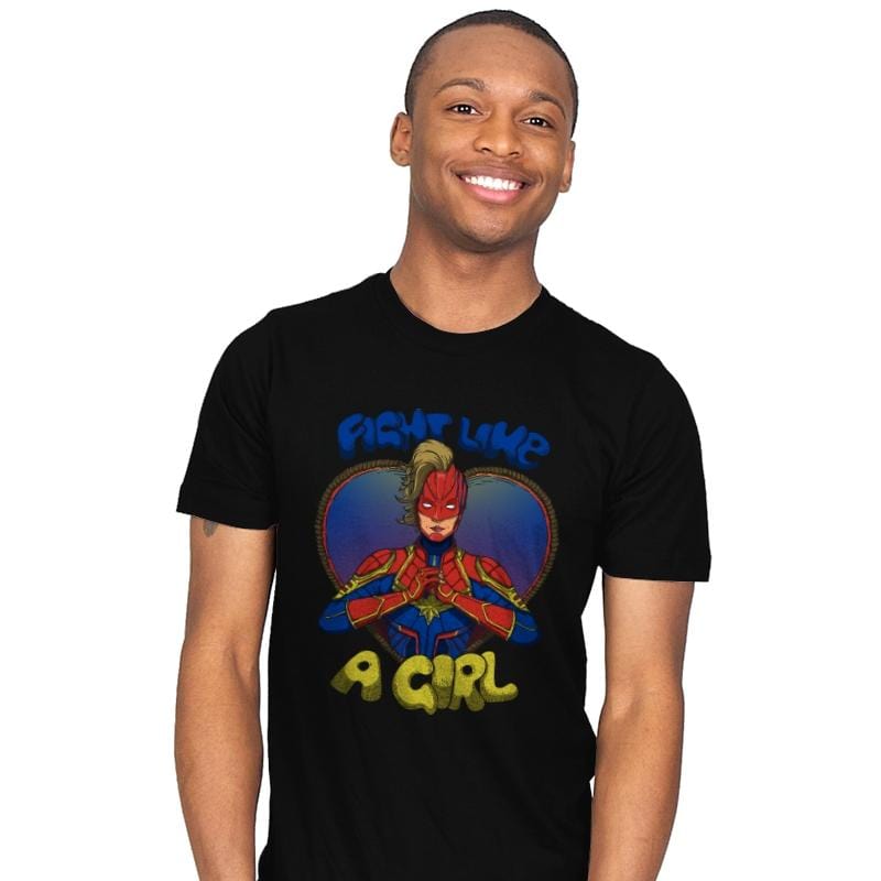 Fight Like A Captain - Mens T-Shirts RIPT Apparel Small / Black