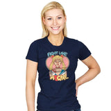 Fight Like A Sailor - Womens T-Shirts RIPT Apparel Small / Navy