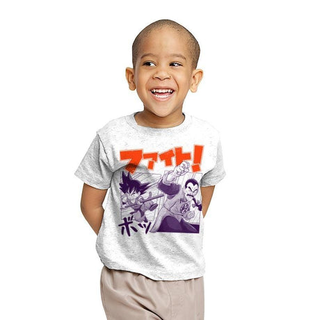 Fight Tao - Youth T-Shirts RIPT Apparel X-small / White