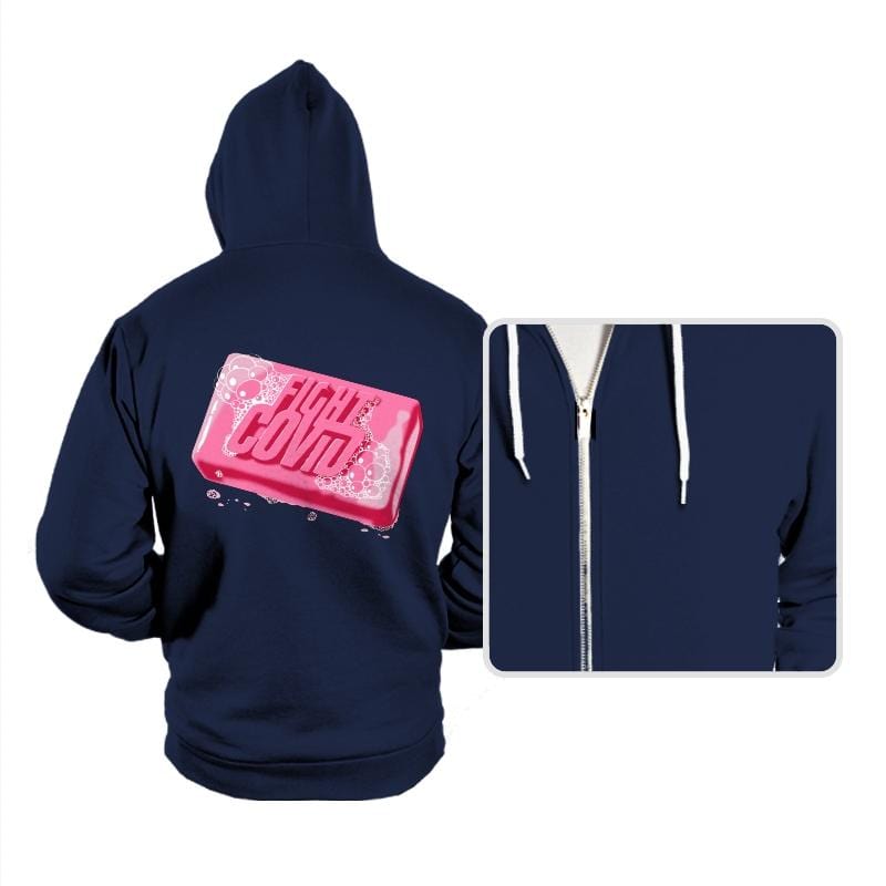 Fight This Thing - Hoodies Hoodies RIPT Apparel Small / Navy