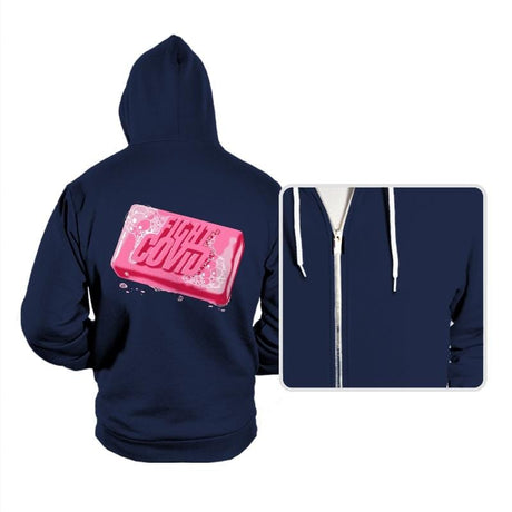 Fight This Thing - Hoodies Hoodies RIPT Apparel Small / Navy