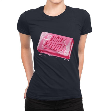 Fight This Thing - Womens Premium T-Shirts RIPT Apparel Small / Midnight Navy