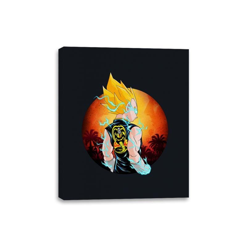 Fighter Kid - Canvas Wraps Canvas Wraps RIPT Apparel 8x10 / Black