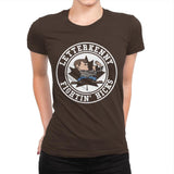 Fightin' Hicks - Womens Premium T-Shirts RIPT Apparel Small / Dark Chocolate
