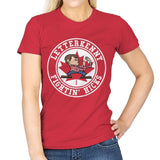 Fightin' Hicks - Womens T-Shirts RIPT Apparel Small / Red