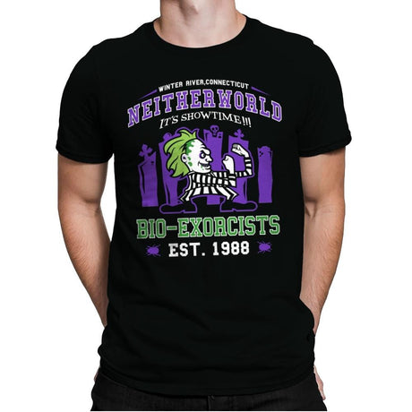 Fighting Bio-Exorcists - Mens Premium T-Shirts RIPT Apparel Small / Black