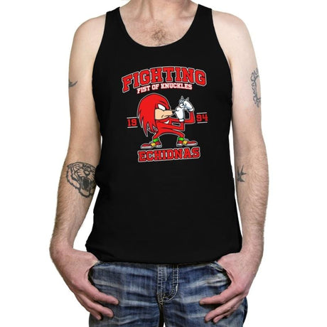 Fighting Echidnas - Tanktop Tanktop RIPT Apparel X-Small / Black
