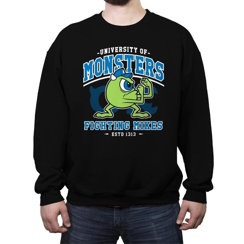 Fighting Mikes - Crew Neck Sweatshirt Crew Neck Sweatshirt RIPT Apparel