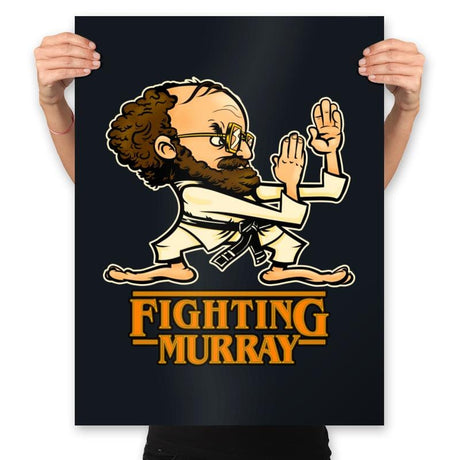 Fighting Murray - Prints Posters RIPT Apparel 18x24 / Black