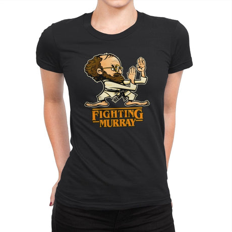 Fighting Murray - Womens Premium T-Shirts RIPT Apparel Small / Black