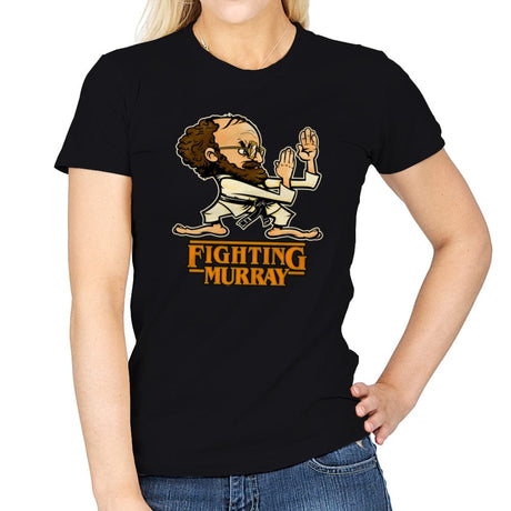 Fighting Murray - Womens T-Shirts RIPT Apparel Small / Black