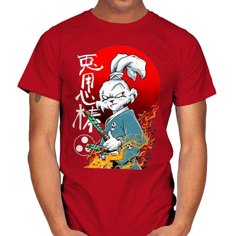 Fighting Rabbit - Best Seller - Mens T-Shirts RIPT Apparel Small / Red