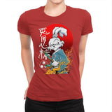 Fighting Rabbit - Best Seller - Womens Premium T-Shirts RIPT Apparel Small / Red