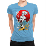Fighting Rabbit - Best Seller - Womens Premium T-Shirts RIPT Apparel Small / Turquoise