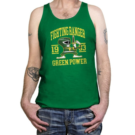 Fighting Ranger - Shirt Club - Tanktop Tanktop RIPT Apparel X-Small / Kelly