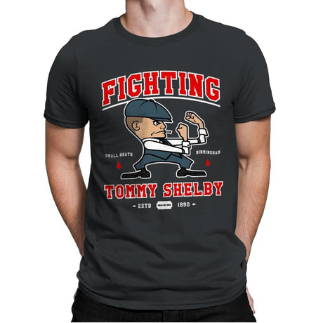 Fighting Shelby - Mens Premium T-Shirts RIPT Apparel Small / Heavy Metal