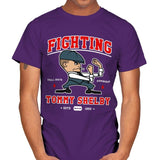 Fighting Shelby - Mens T-Shirts RIPT Apparel Small / Purple